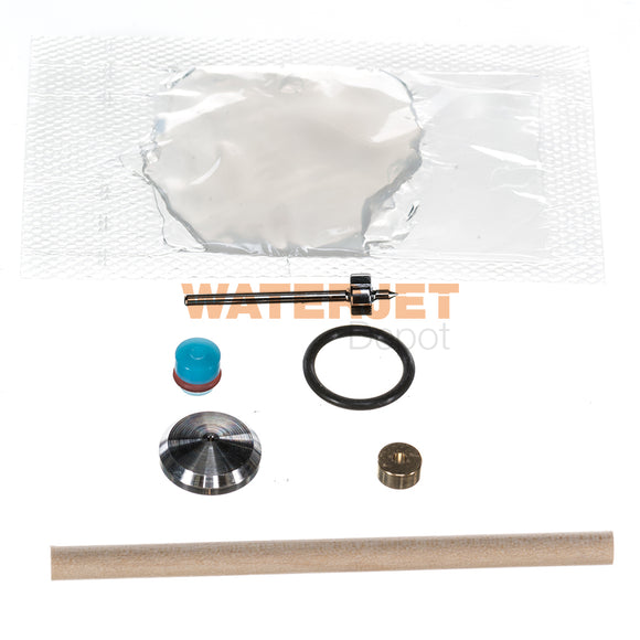 Parts for H2O Machines: On-Off Valve Standard Valve Repair Kit - Insta 1. Includes: Poppet, O-Ring, Seat, HP Valve Seal, Seal Backup Ring