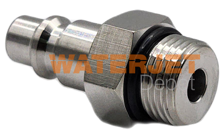 Flow Type, Quick Disconnect Nipple, Straight OEM # : 004345-1, 301019-1