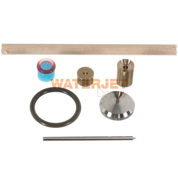 Parts for H2O Machines: On-Off Valve Ultra II Valve Repair Kit - Insta 2. Includes: Poppet, O-Ring, Seat, HP Valve Seal, Seal Backup Ring, Bushing
