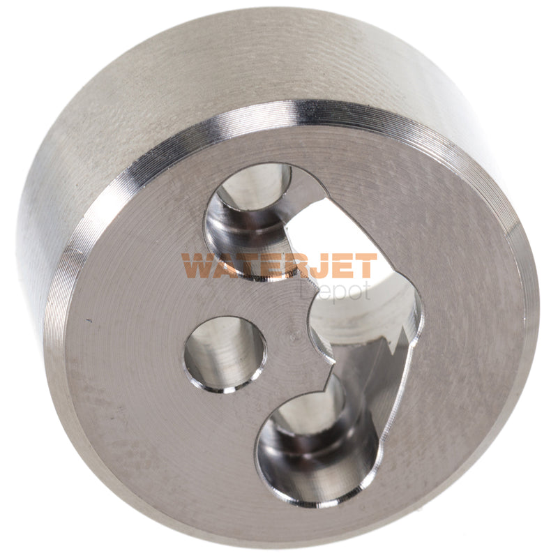 Parts For Omax Machines: Pump Parts - Check Valve Retainer Manifold Side