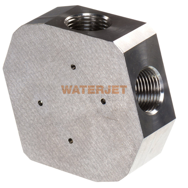 Parts for Flow Machines : Fittings 94/87K Flow Style 3/8" cross