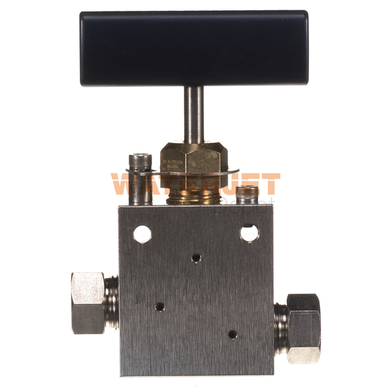 High Pressure Fittings: 2 Way Angle Valve Straight 2 Way Angle Valve Straight , 3/8", 60K